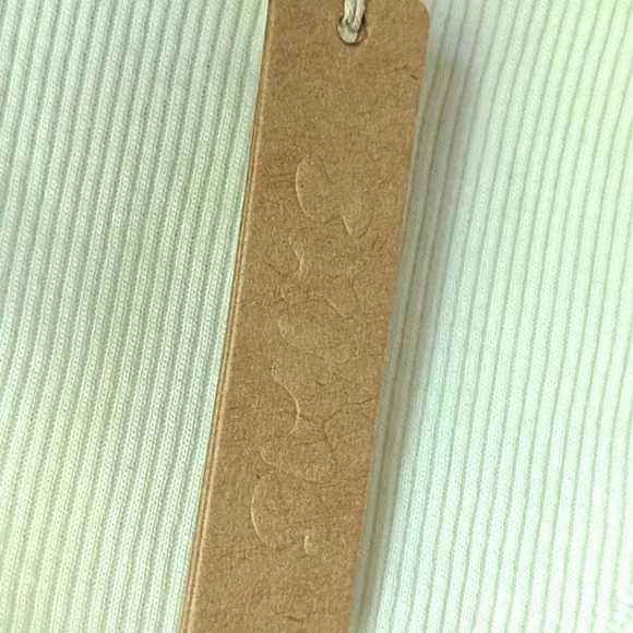 SKIMS Bone Color Soft Cotton Fine Rib Dipped Thong Plus sz 3X NWT - Picture 8 of 10